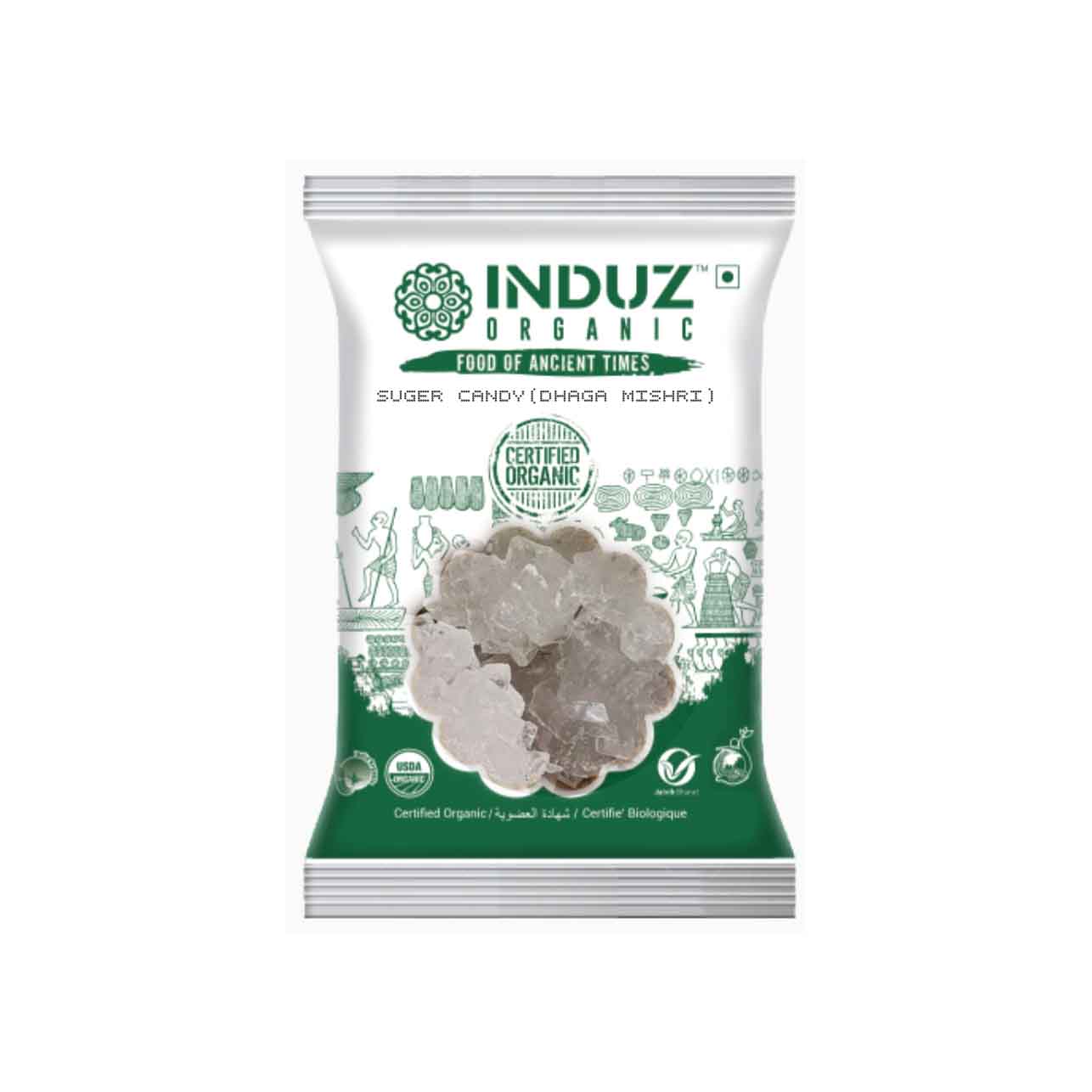 Induz Organic Sugar Candy (Mishri)