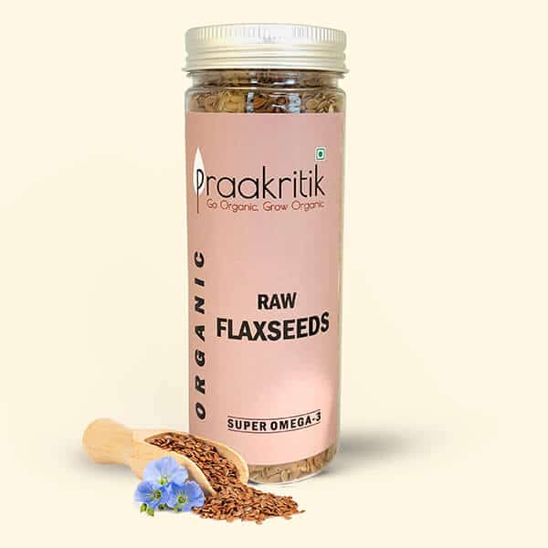 Praakritik Organic Raw Flaxseeds