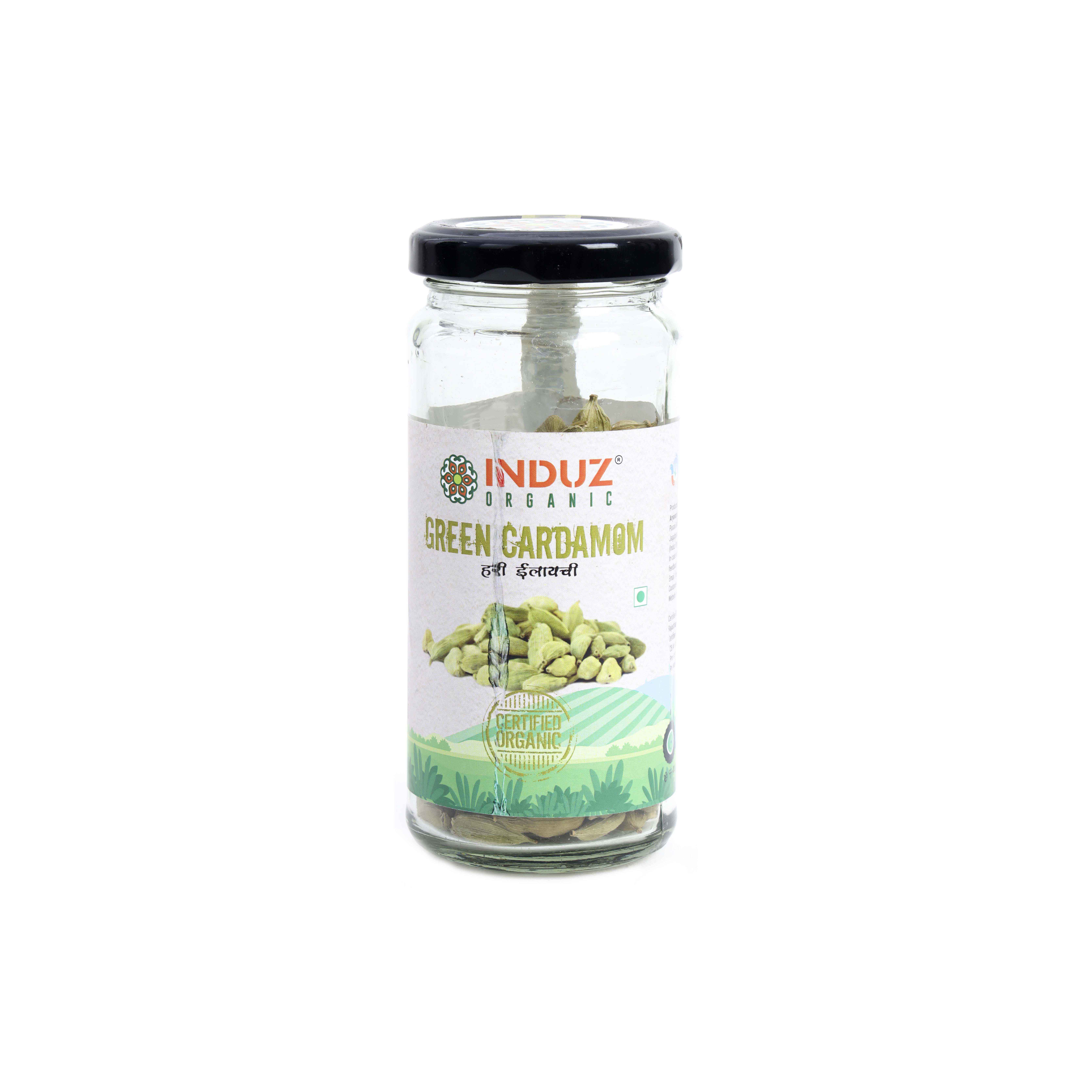Induz Organic Green Cardamom