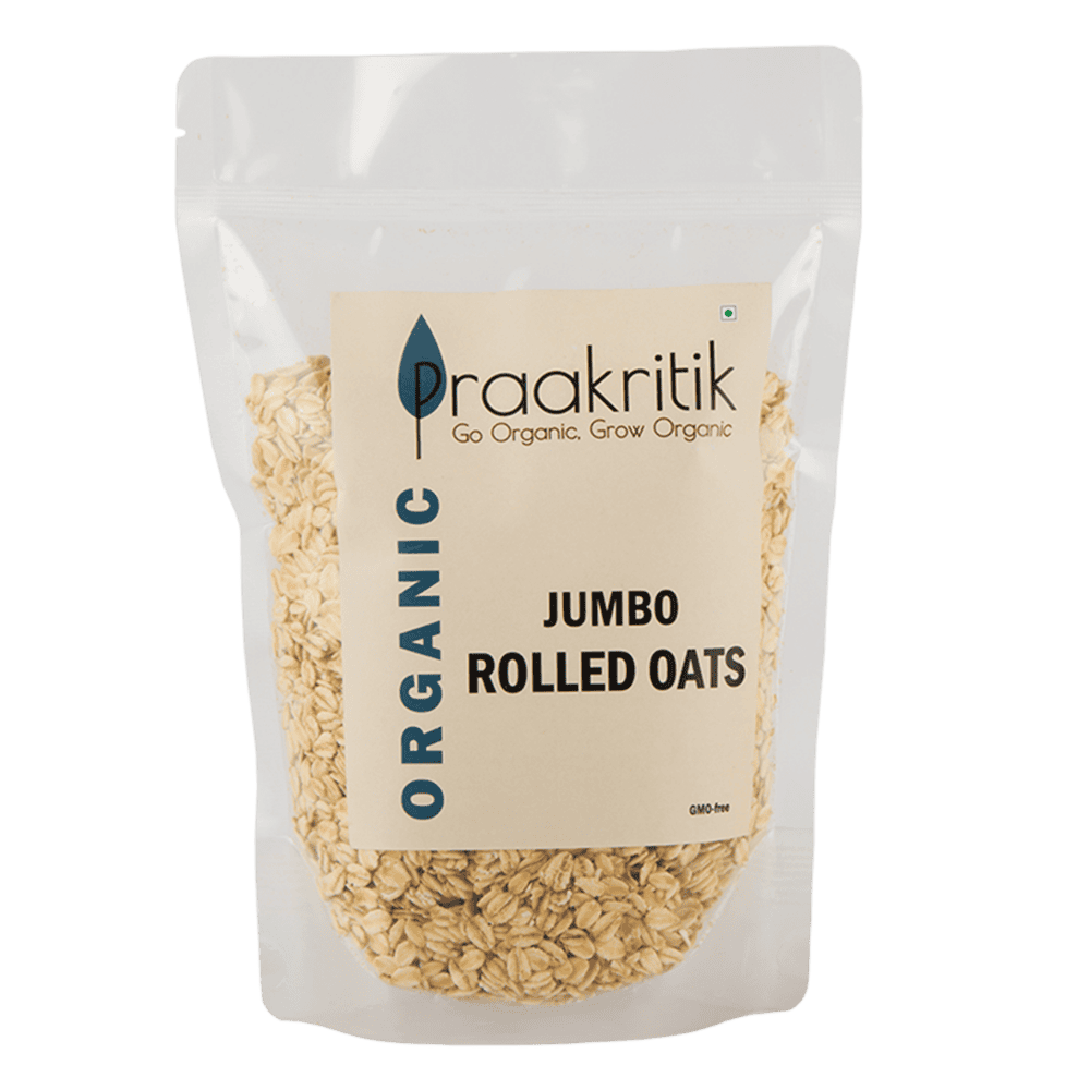 Prakritik Organic Jumbo Rolled Oats