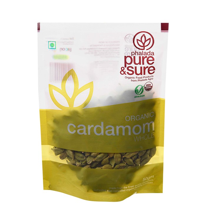 PURE & SURE ORGANIC CARDAMOM WHOLE