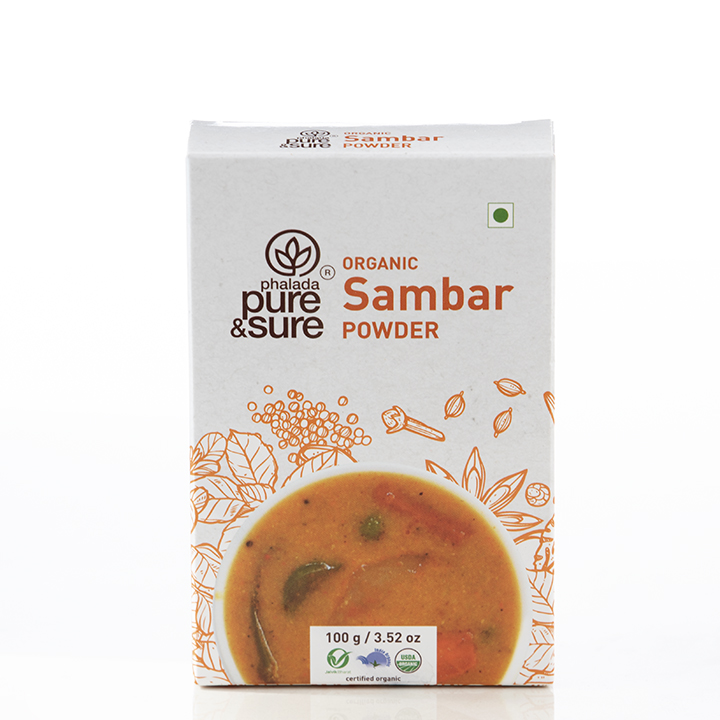 Pure & Sure ORGANIC SAMBAR POWDER