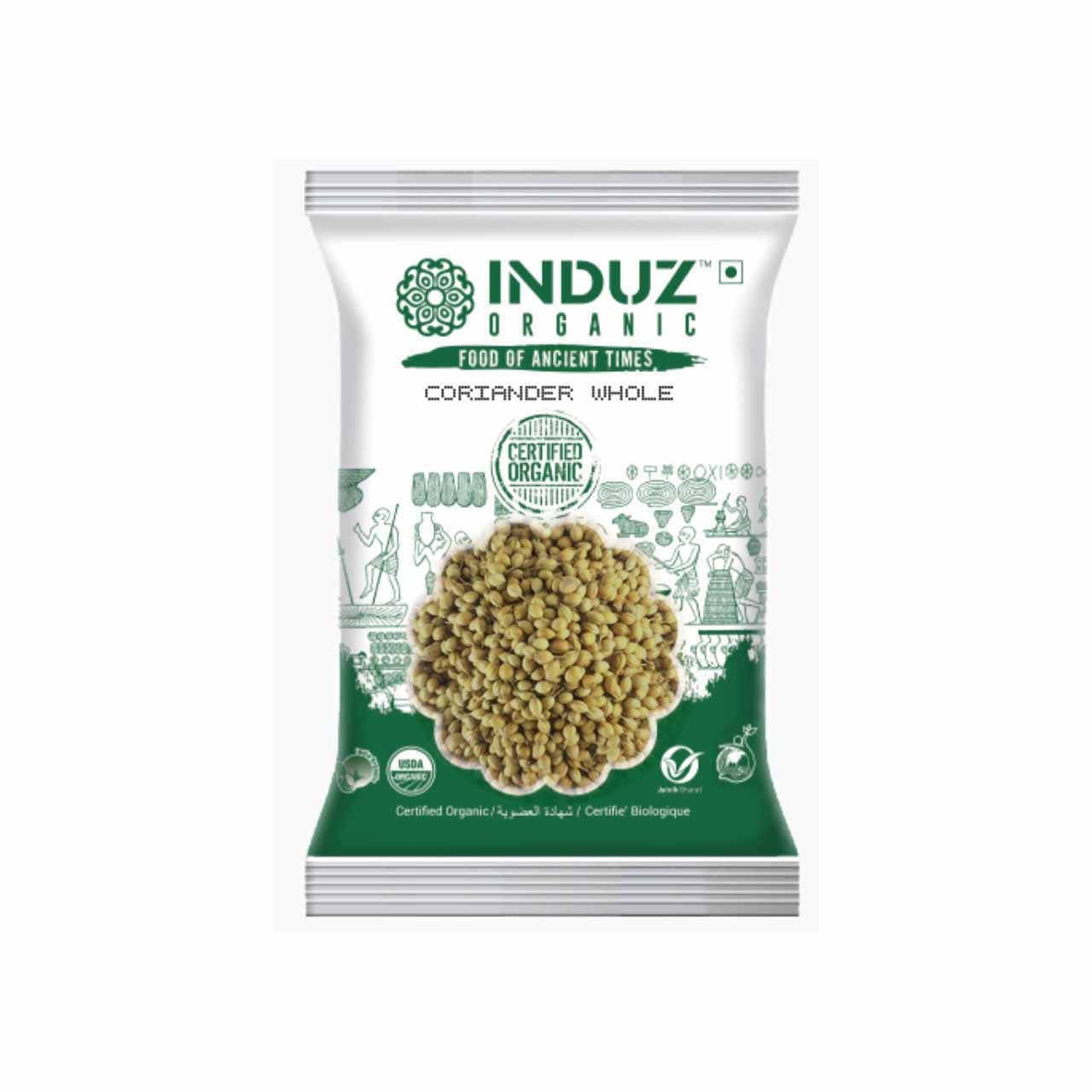 Induz Organic Coriander Whole