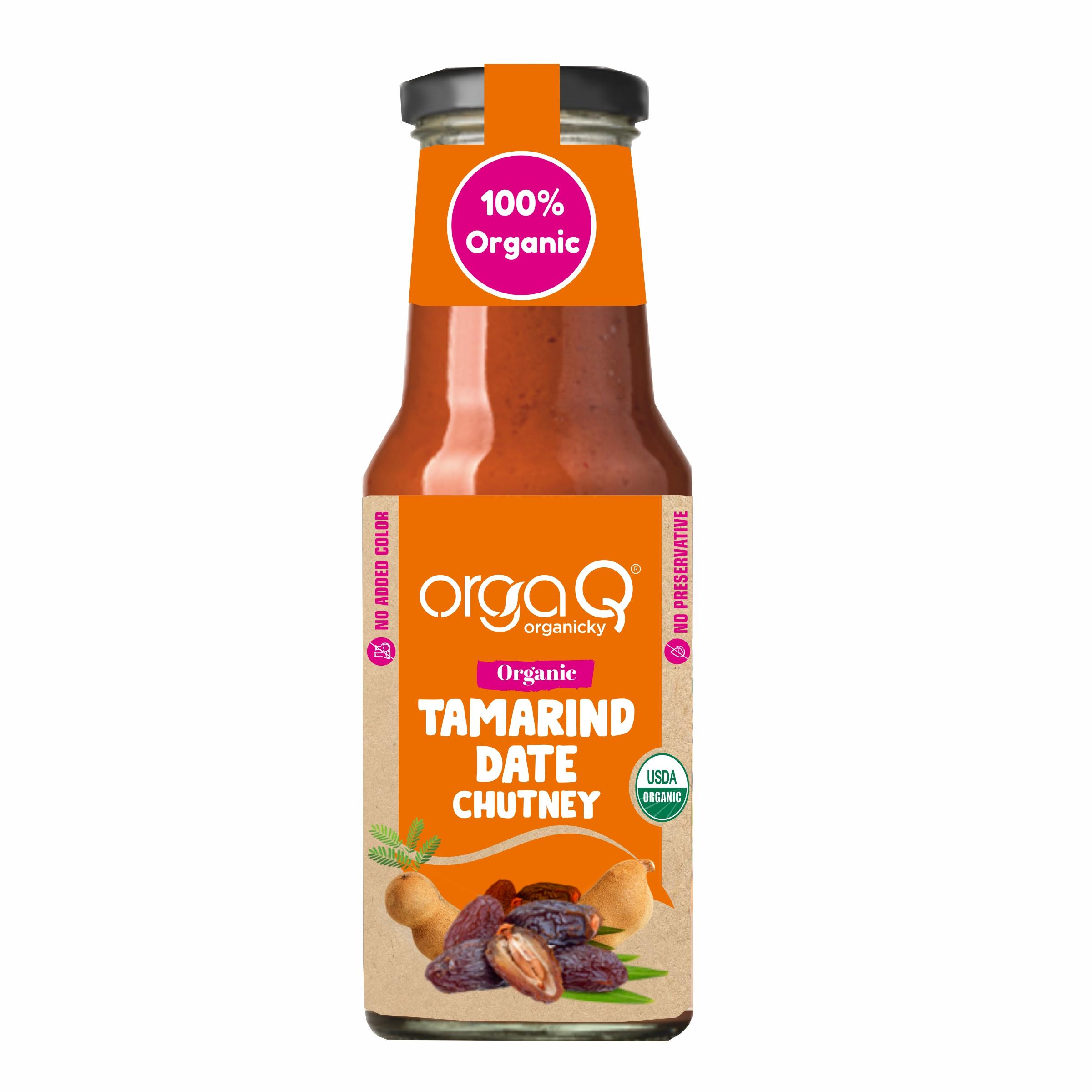 ORGAQ TAMARIND & DATE CHUTNEY