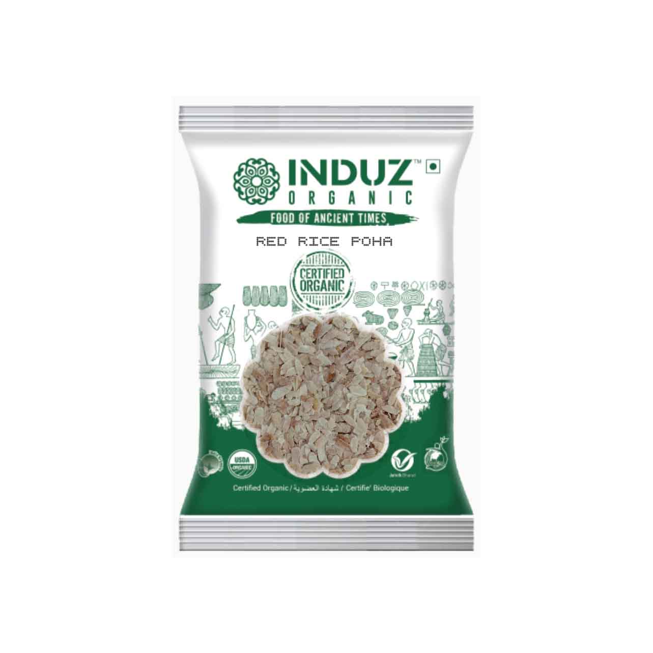 Induz Organic Red Rice Poha