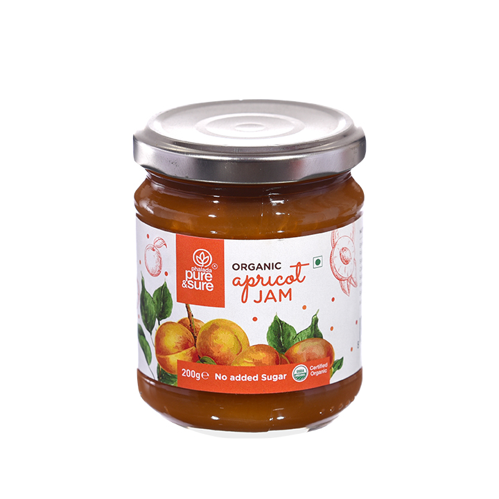 Pure & Sure ORGANIC APRICOT JAM