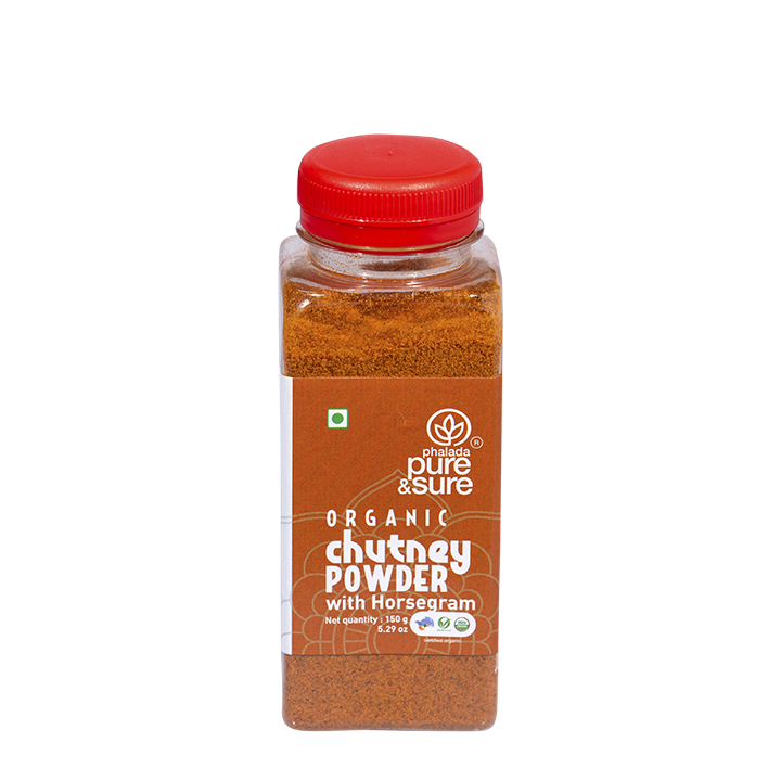 Pure & Sure ORGANIC CHUTNEY POWDER WITH HORSEGRAM