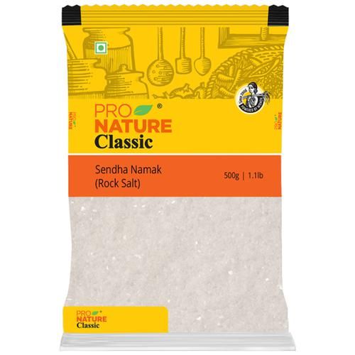 PRO NATURAL ROCK SALT ( SENDHA NAMAK)