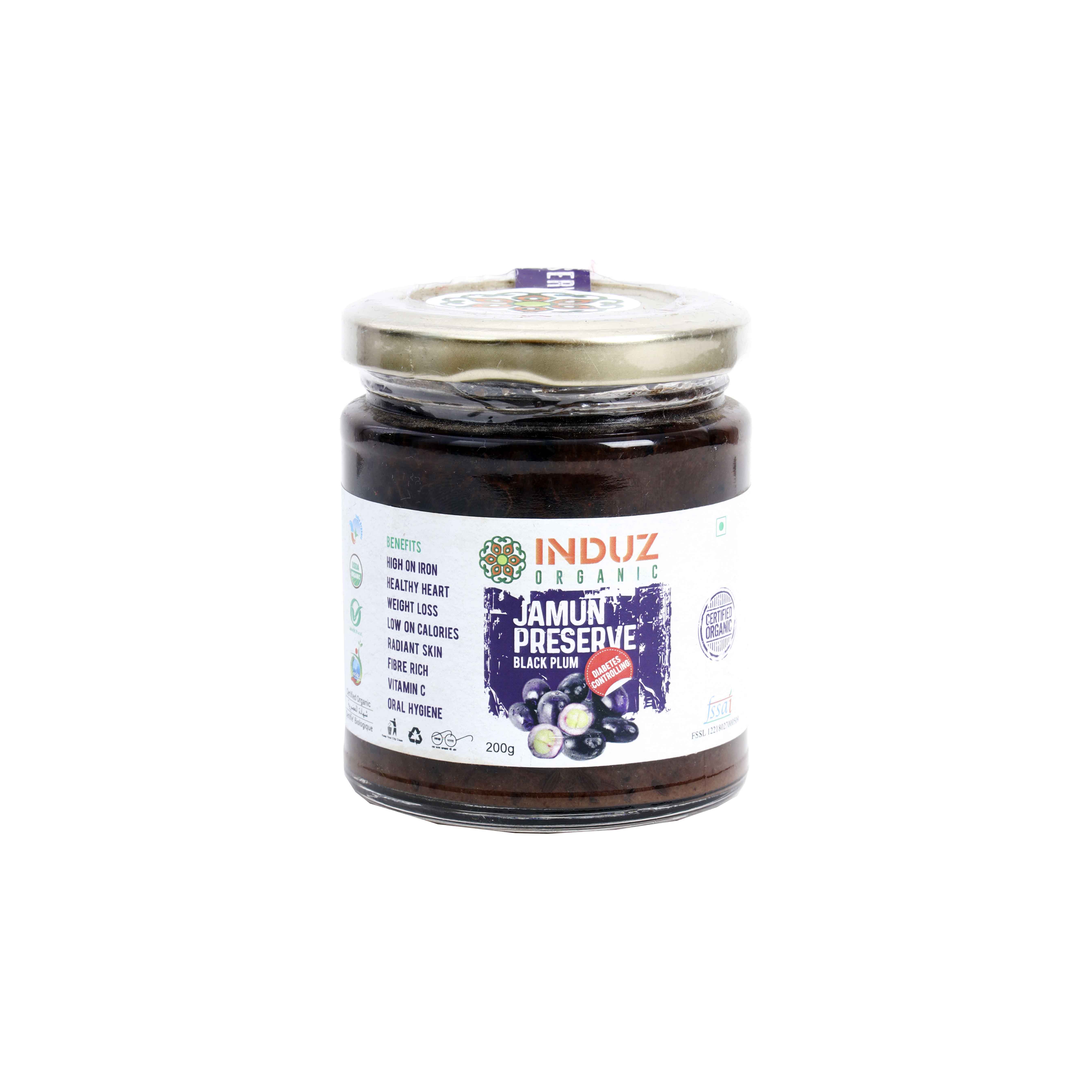 Induz Organic Jamun Preserve