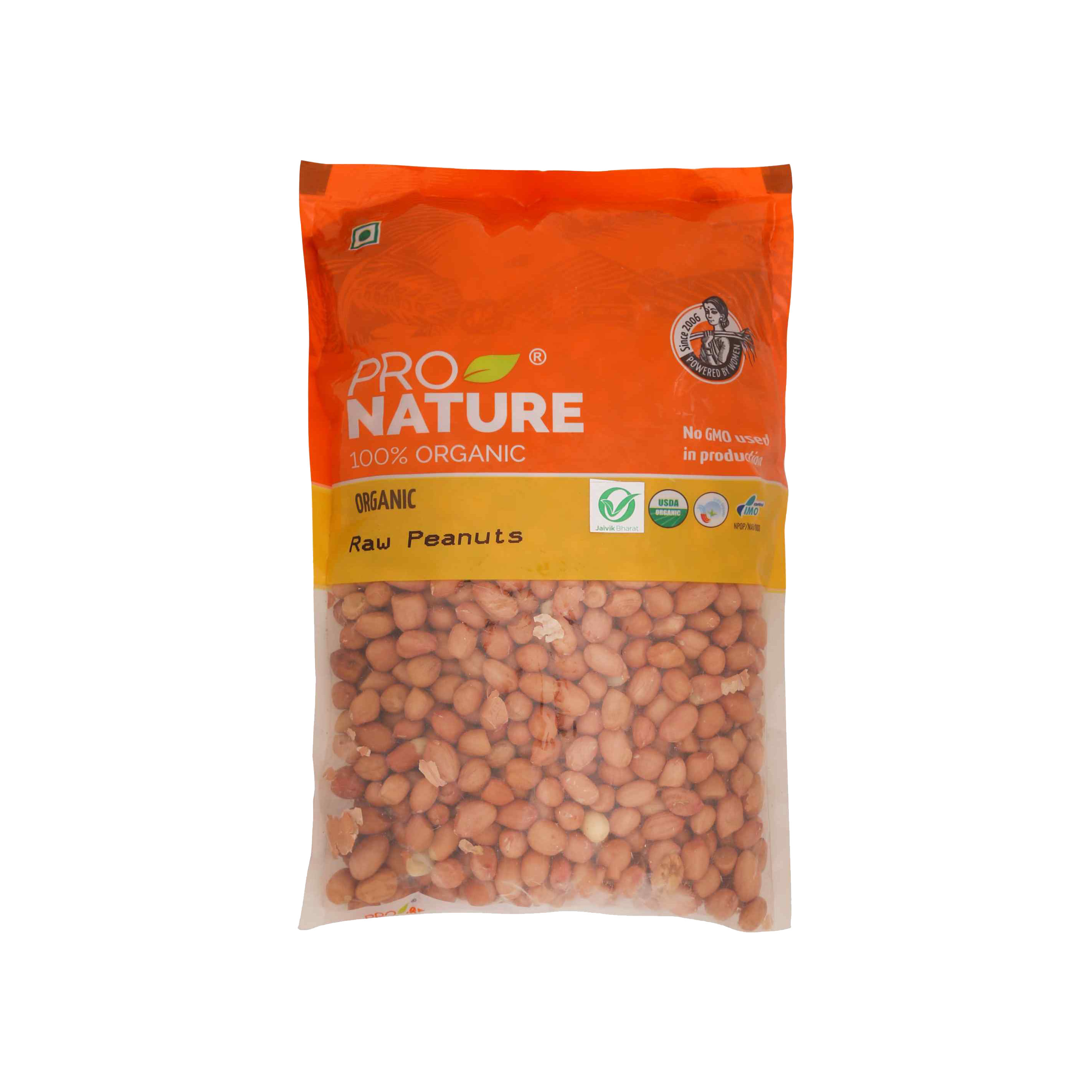 PRO NATURAL ORGANIC RAW PEANUTS