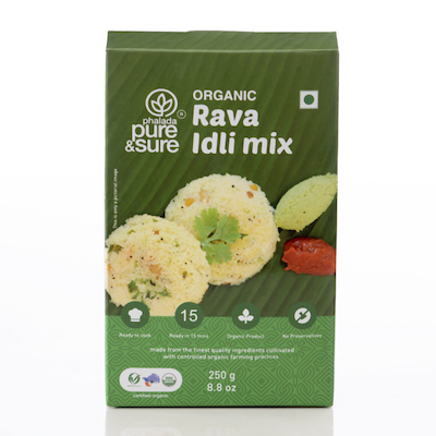 Pure & Sure ORGANIC RAVA IDLI INSTANT MIX
