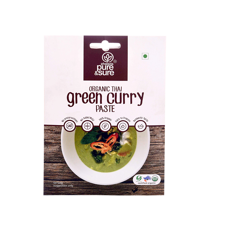 Pure & Sure ORGANIC GREEN CURRY PASTE