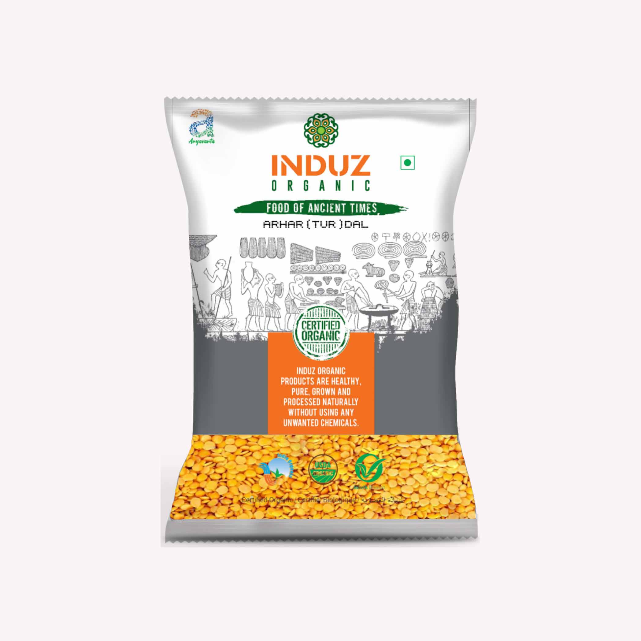 Induz Organic Arhar (Tur) Dal