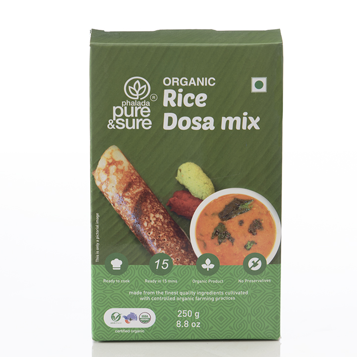 Pure & Sure ORGANIC RICE DOSA MIX-250g