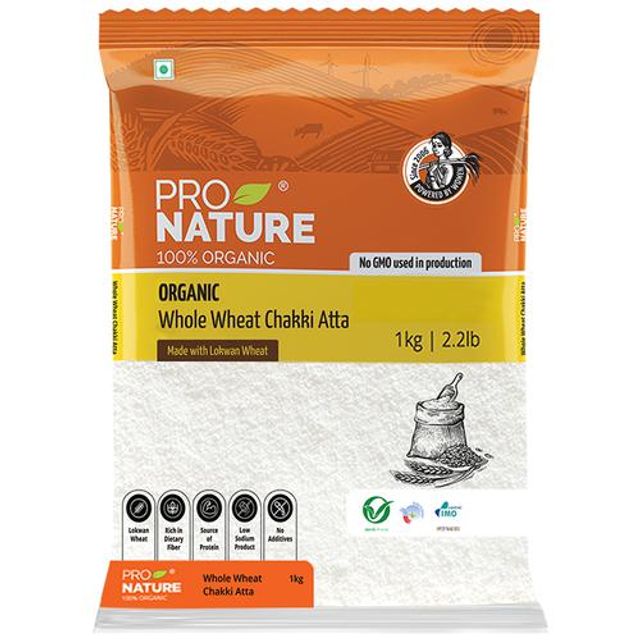 PRO NATURAL ORGANIC WHOLE WHEAT FLOUR