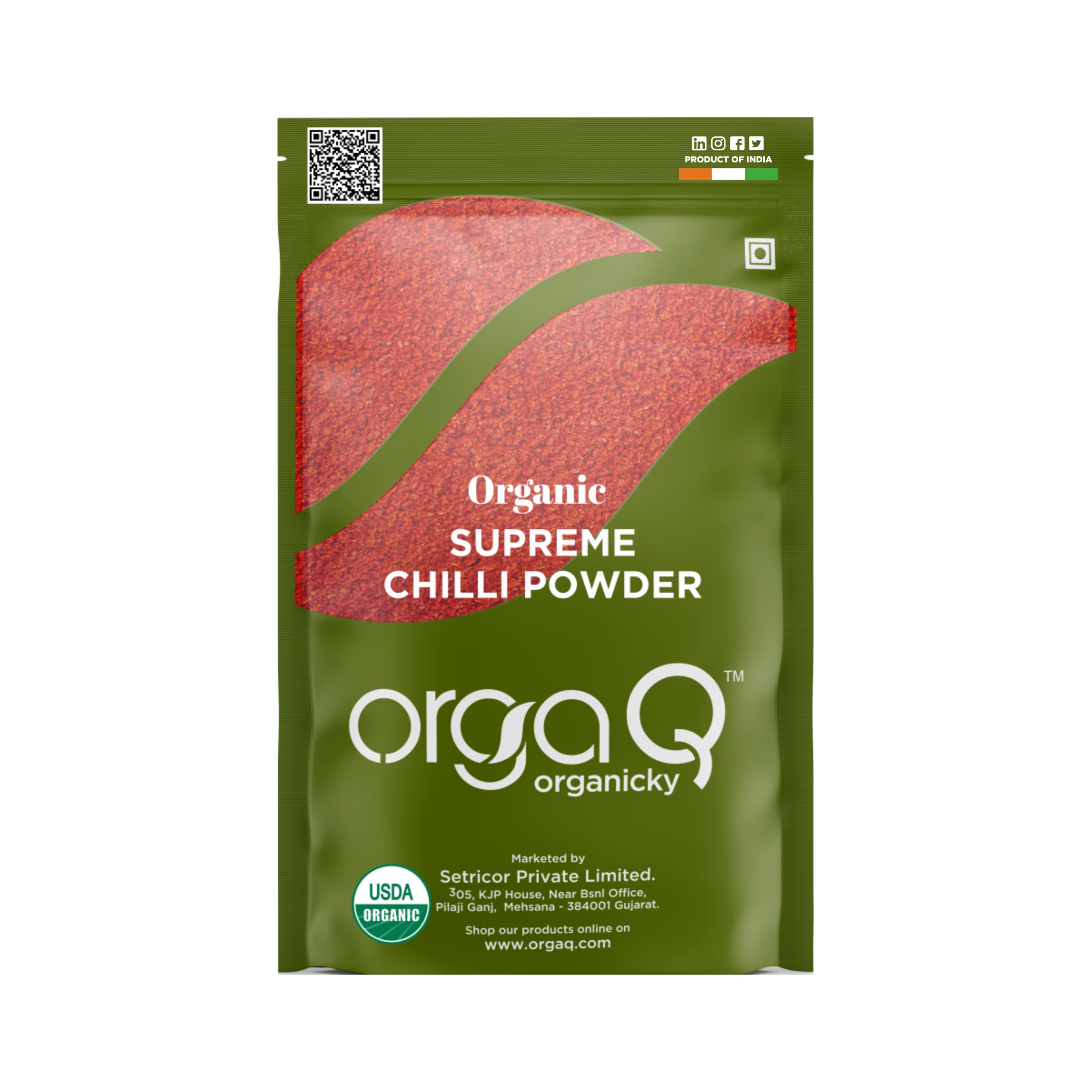 Orgaq Organic Chilli Powder Supreme