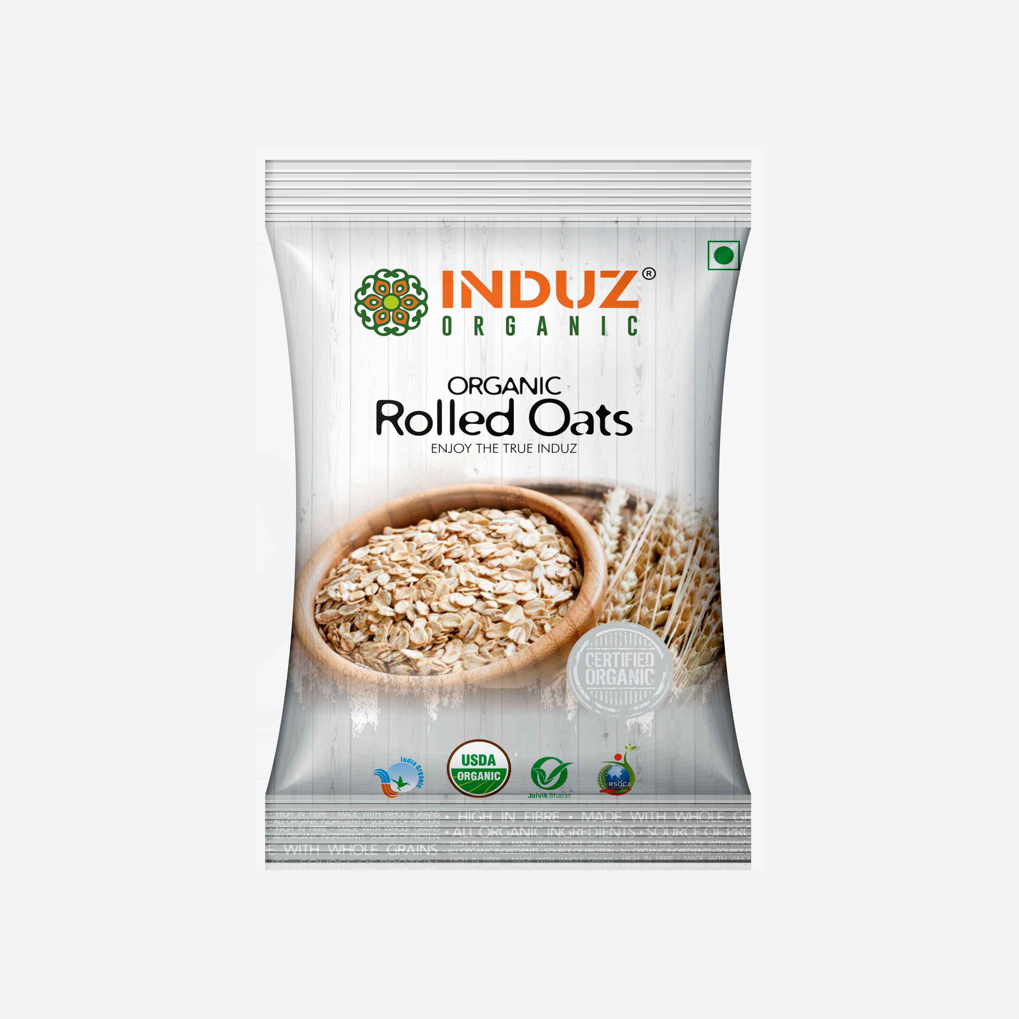 Induz Organic Rolled Oats