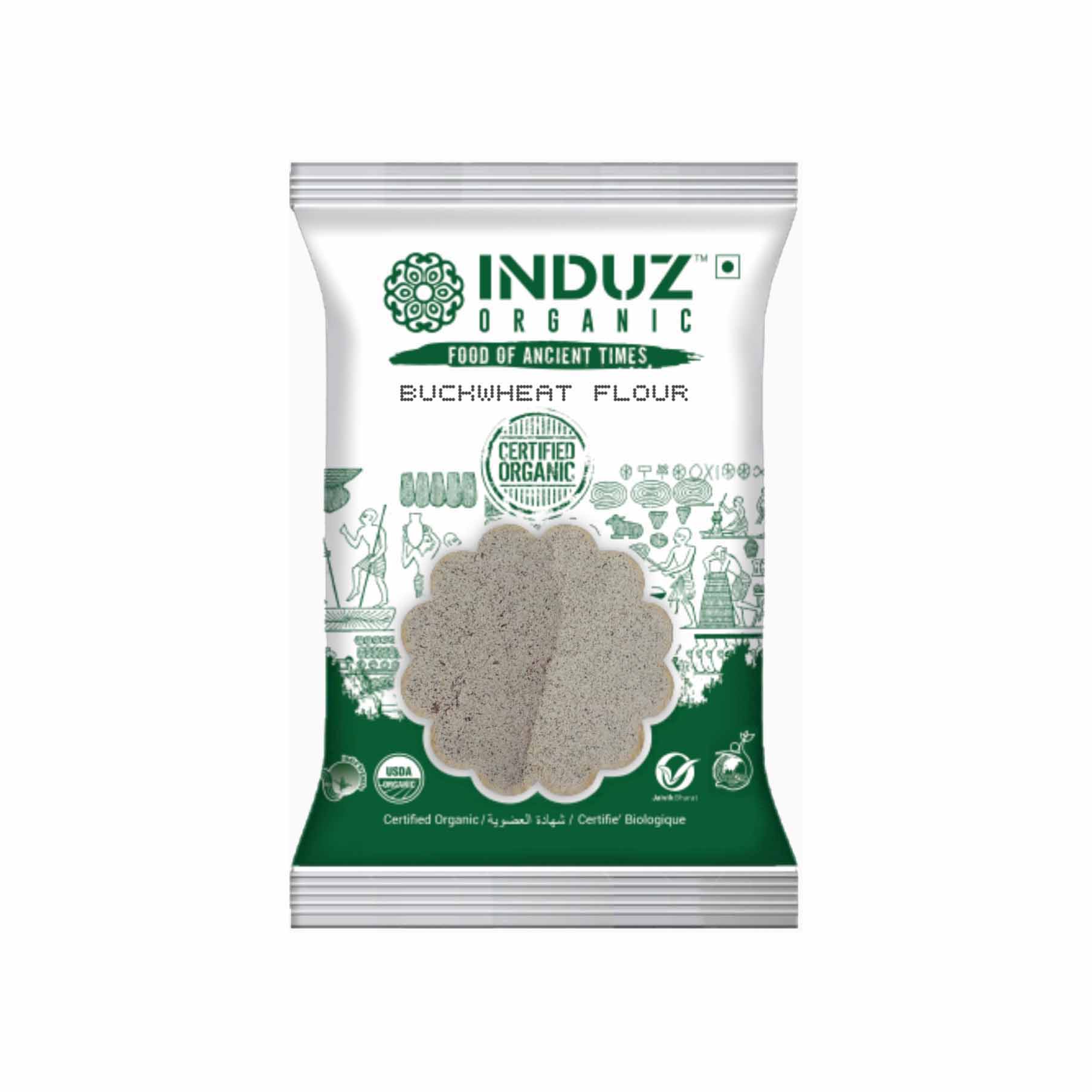 Induz Organic Buckwheat Flour (VACCUM PACK)