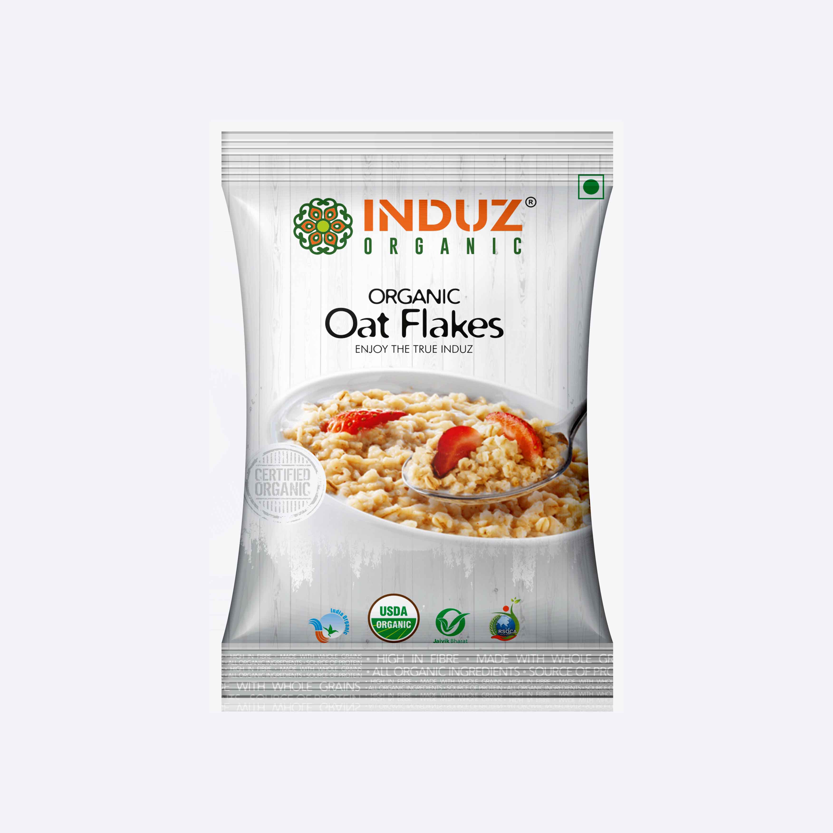 Induz Organic Oat Flakes