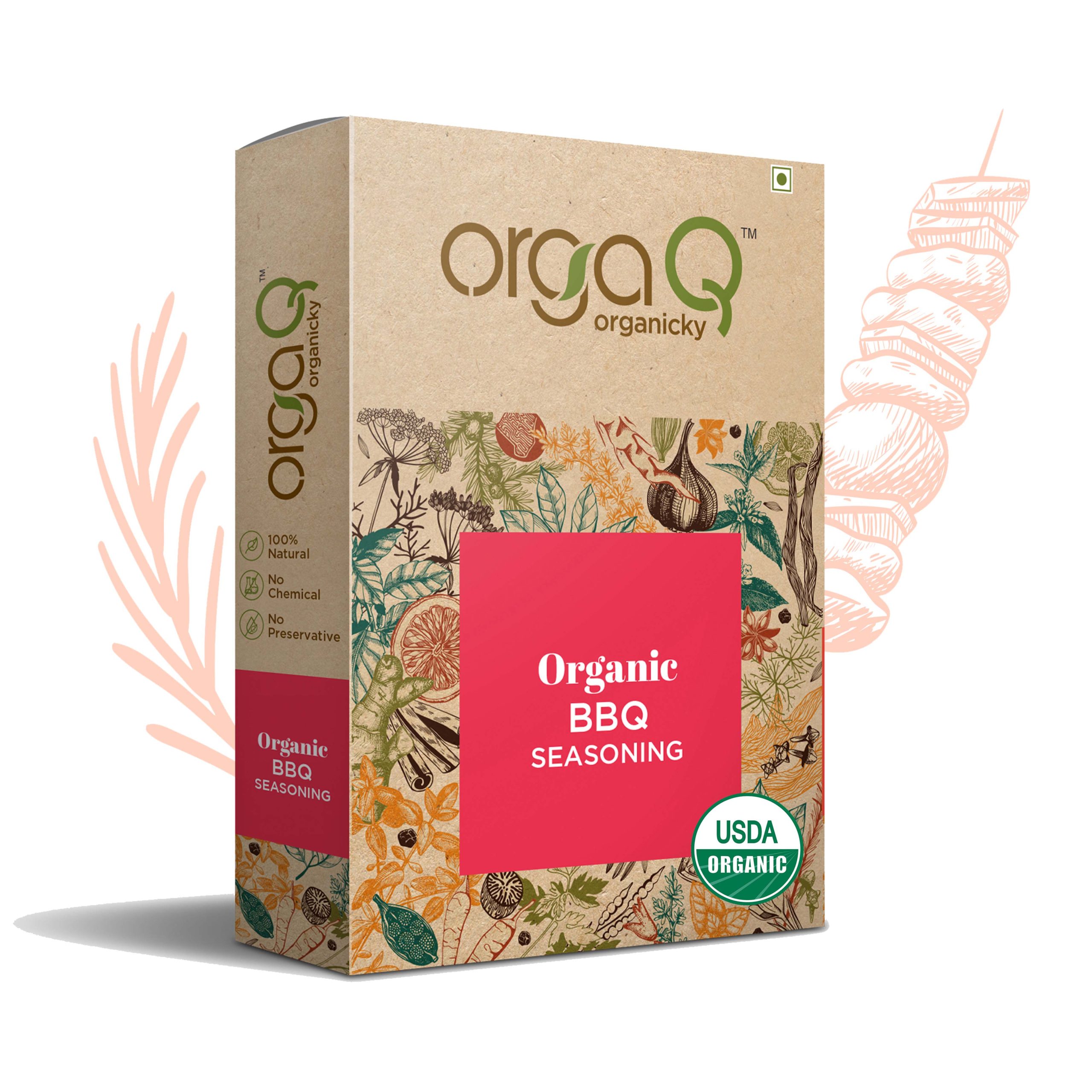 Orgaq Organic Bbq Seasoning