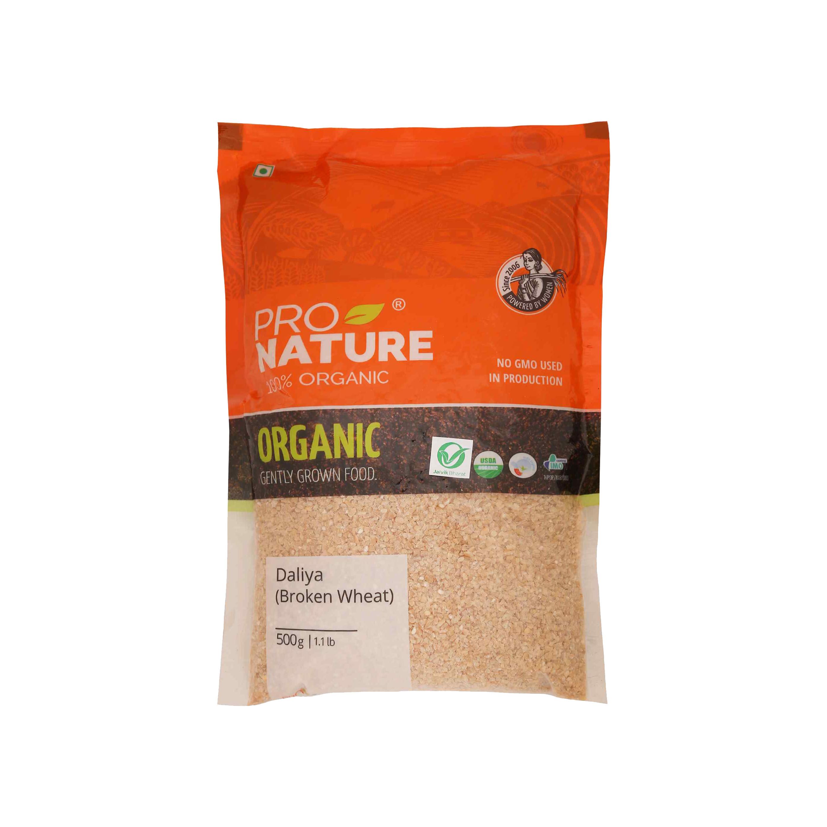 PRO NATURAL ORGANIC DALIYA (BROKEN WHEAT)