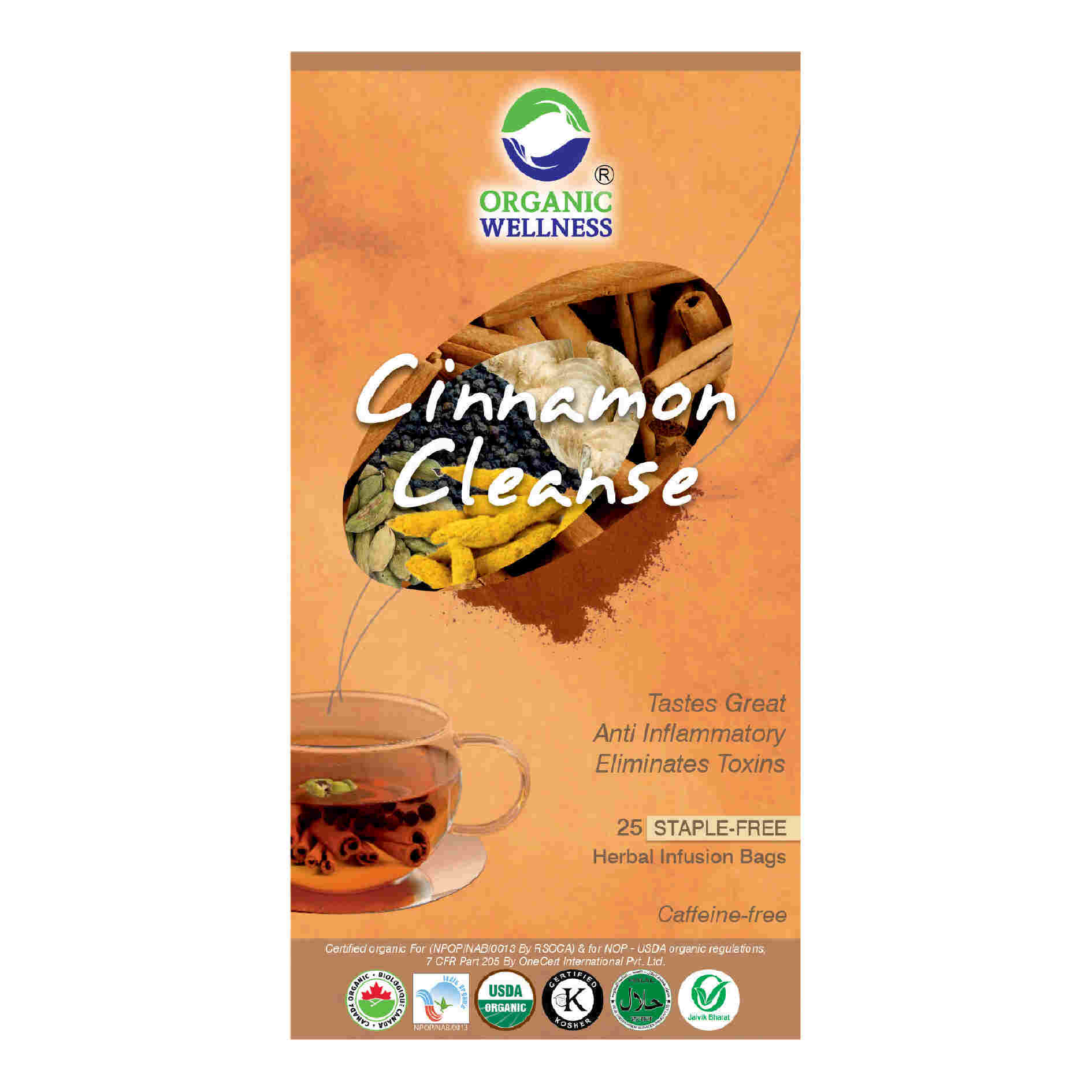 OW Real Cinnamon Cleanse 25 Teabags
