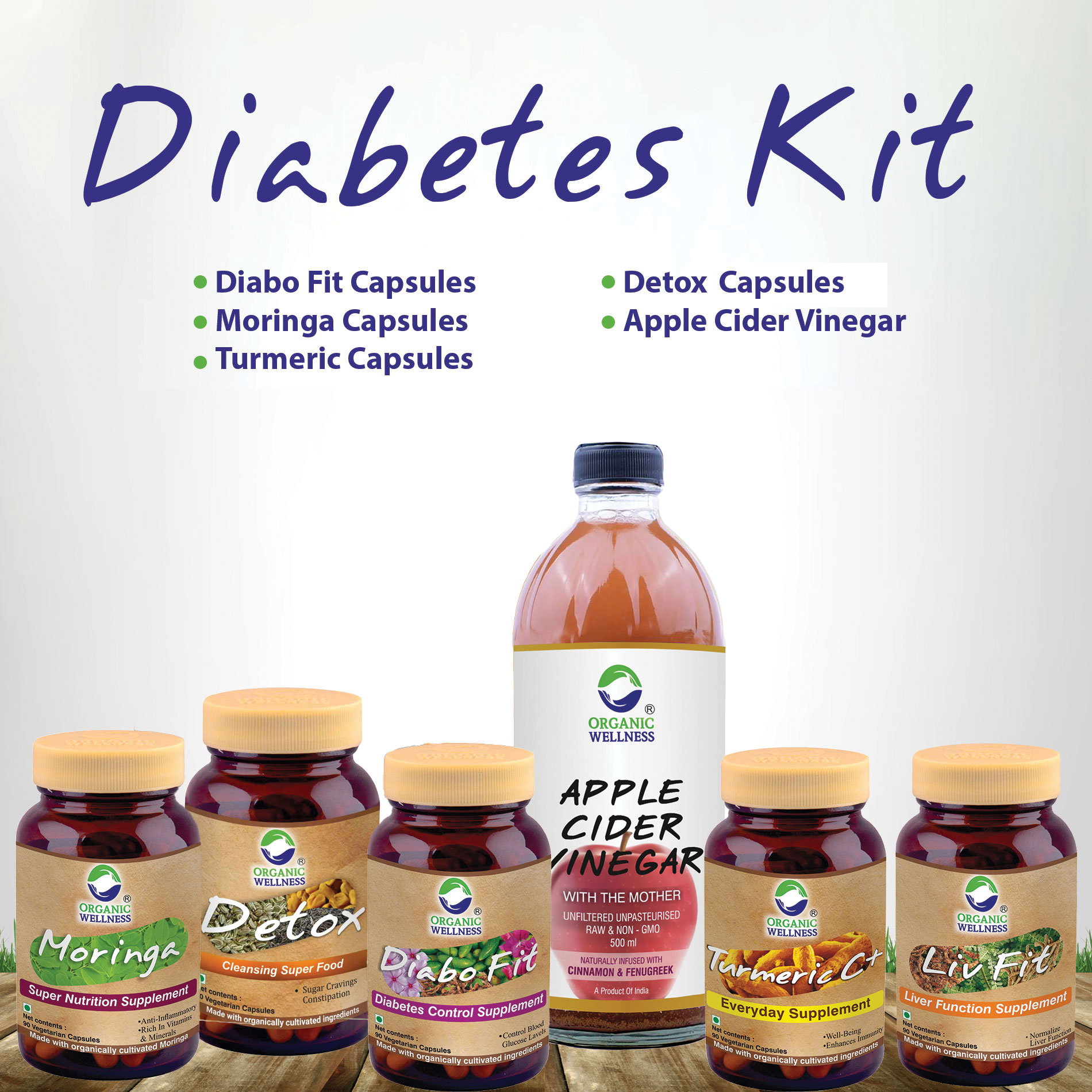 Organic Diabetes Control Kit