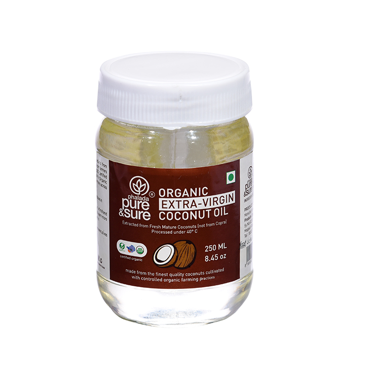 Pure & Sure ORGANIC EXTRA VIRGIN COCONUT OIL