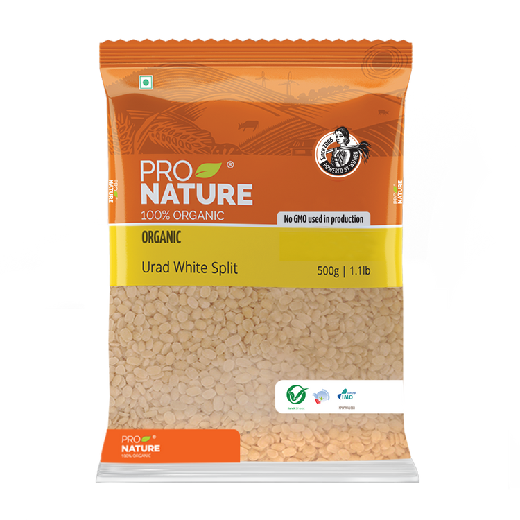 PRO NATURAL ORGANIC URAD WHITE ( SPLIT)