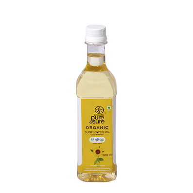 Pure & Sure ORGANIC SUNFLOWER OIL