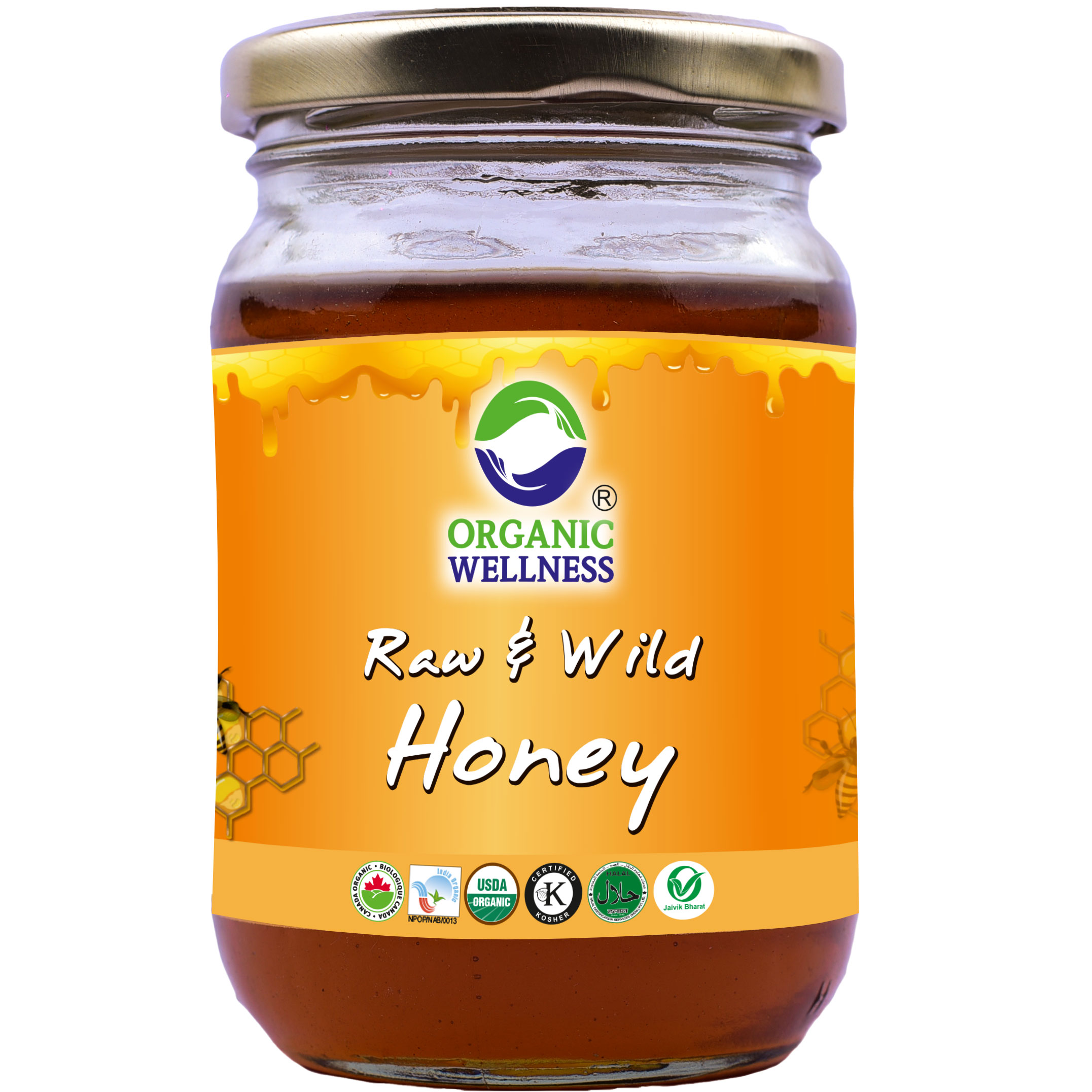 OW ' Raw & Wild Honey