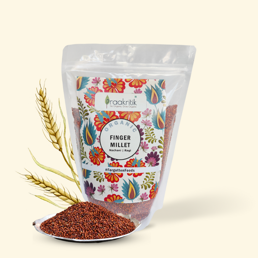Praakritik Organic Finger Millet (Ragi)