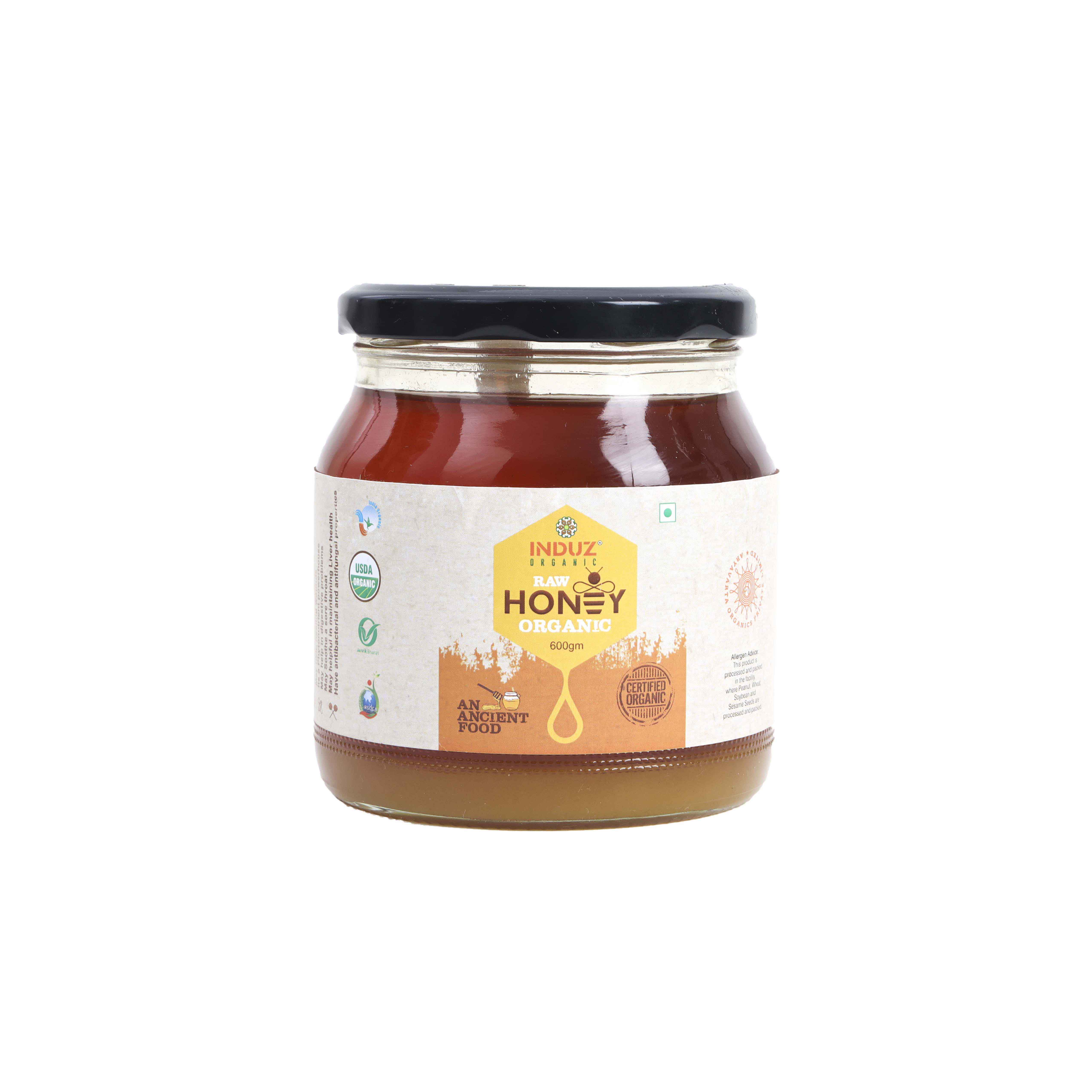 Induz Organic Raw Honey