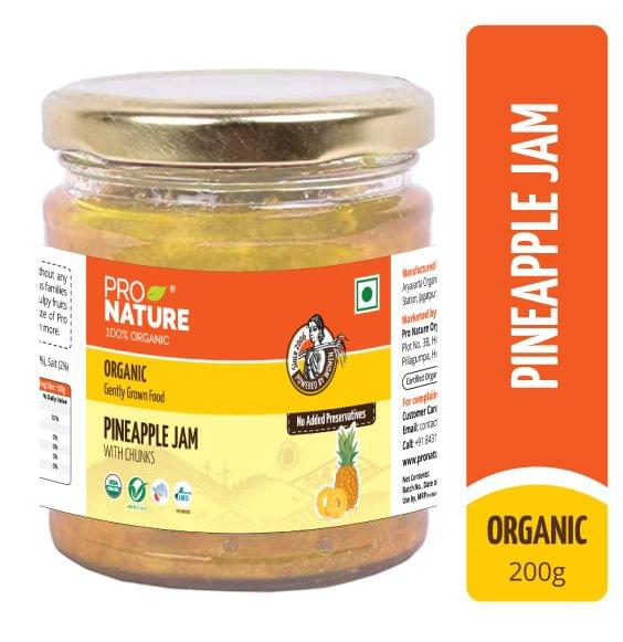 PRO NATURAL PINEAPPLE JAM WITH CHUNKS