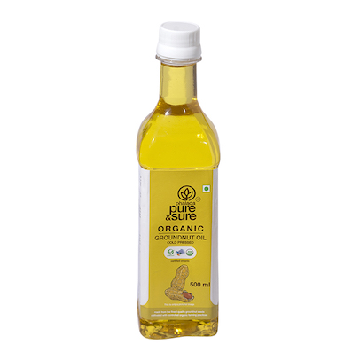 Pure & Sure ORGANIC GROUND NUT OIL