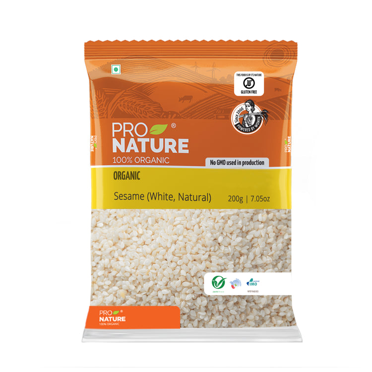 PRO NATURAL ORGANIC SESAME/TIL ( WHITE NATURAL)