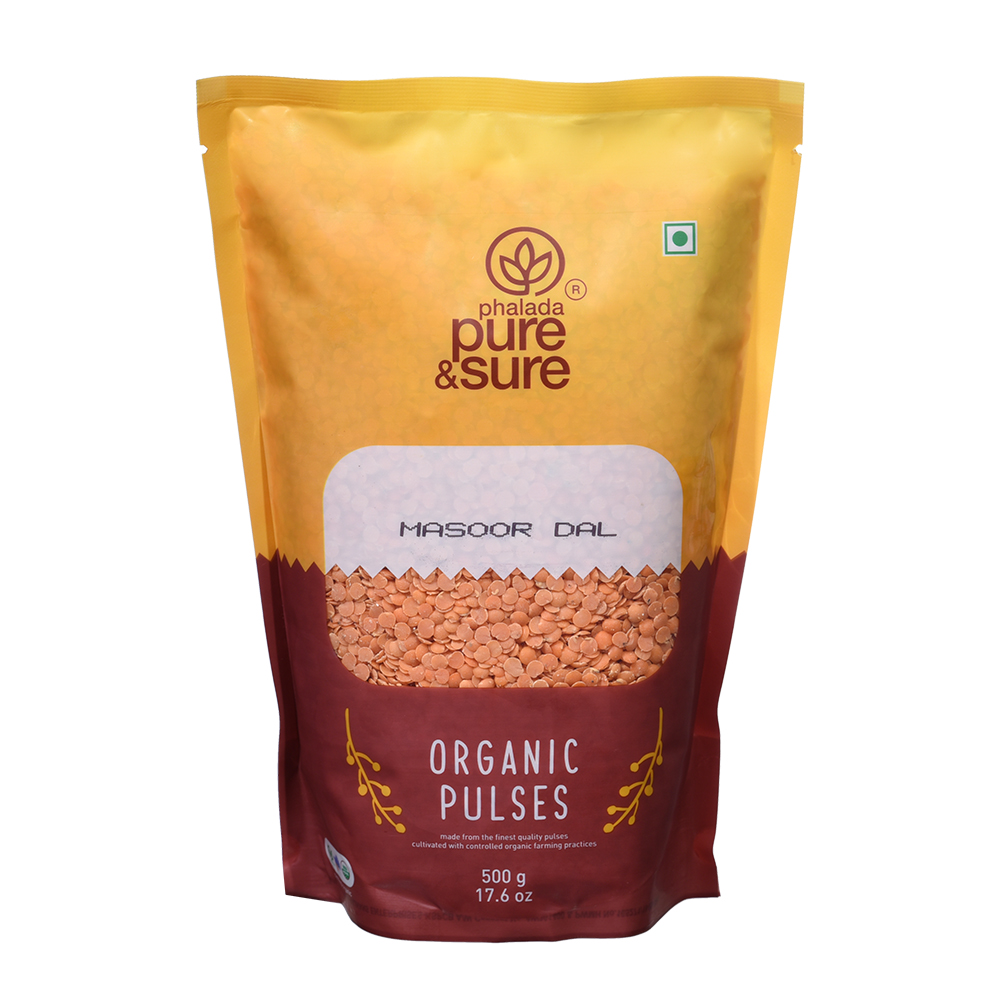 Pure & Sure ORGANIC MASOOR DAL
