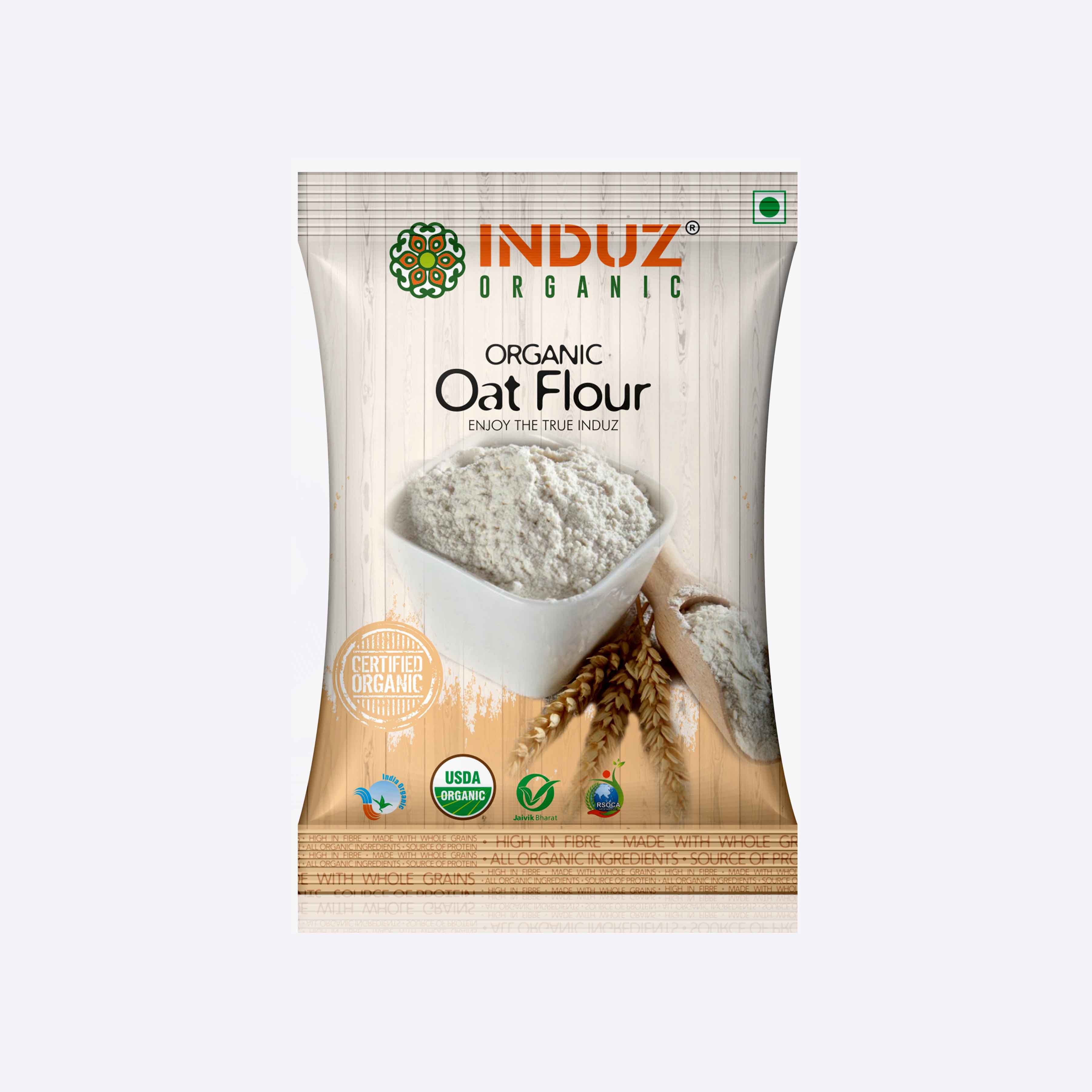 Induz Organic Oat Flour