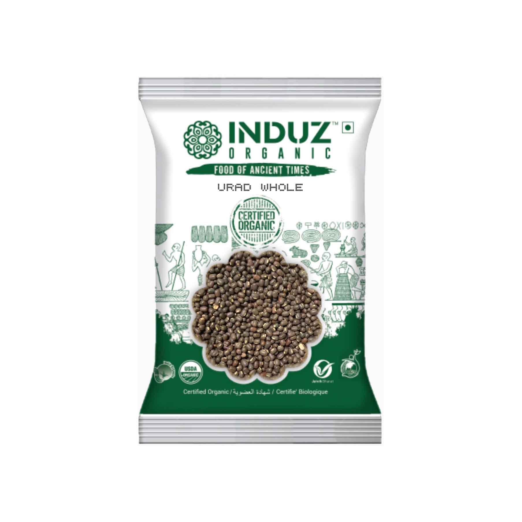 Induz Organic Urad Whole