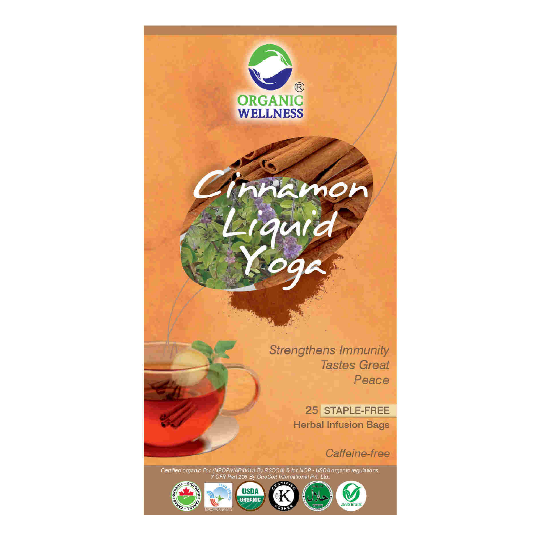 OW Real Cinnamon Liquid Yoga 25 Teabags