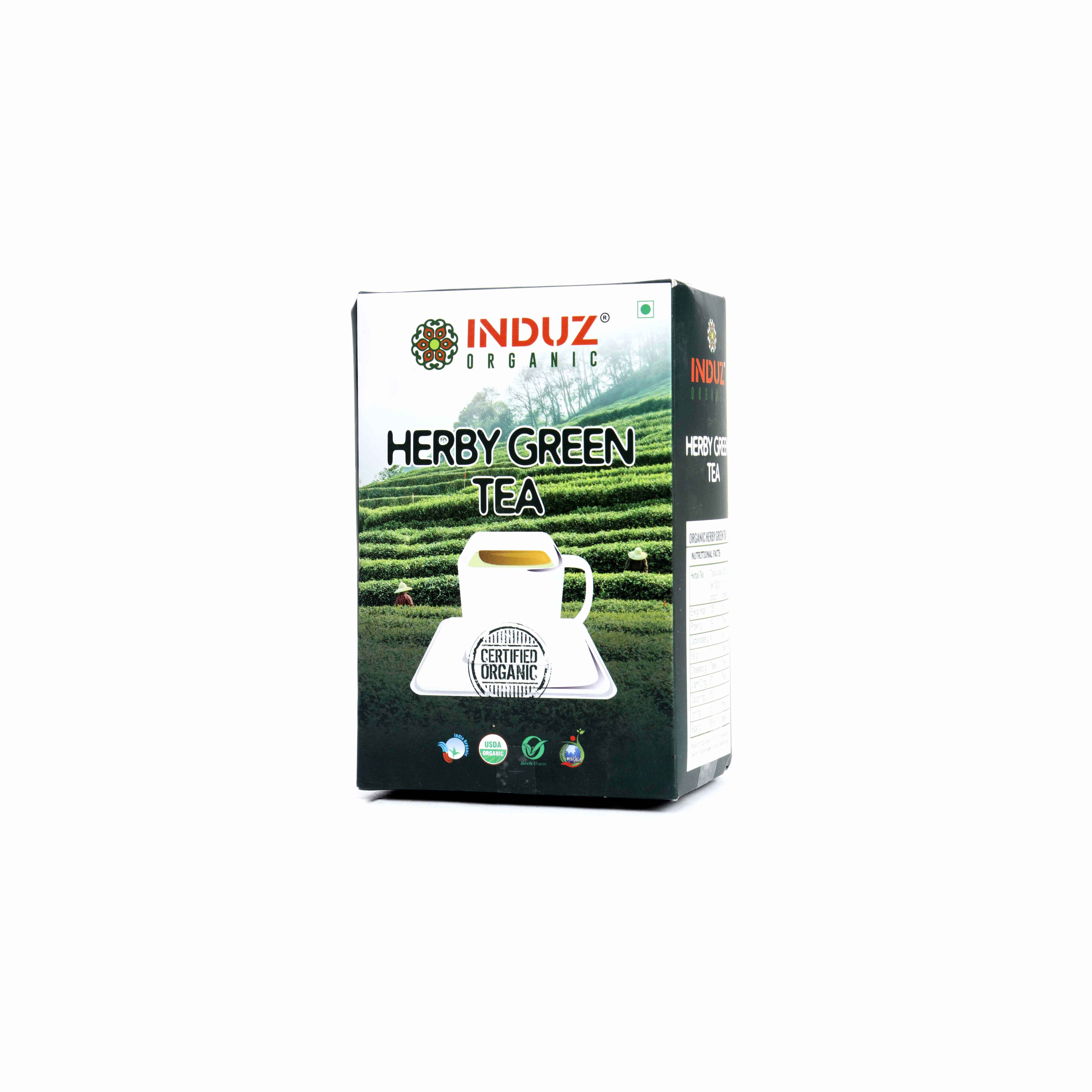 Induz Organic Herby Green Tea