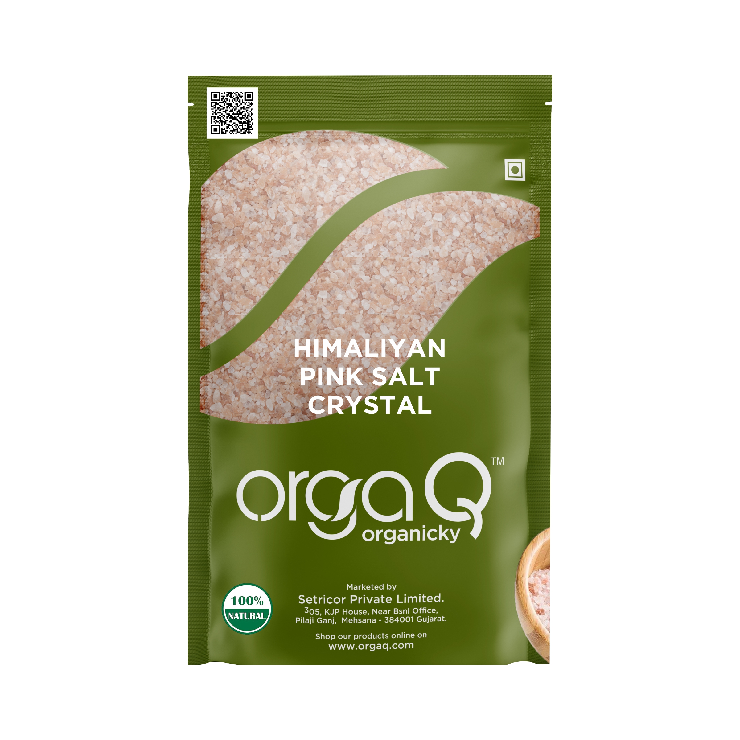 ORGAQ PINK SALT CRYSTAL