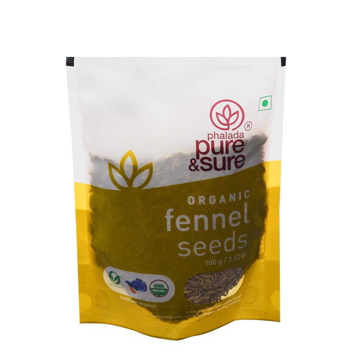 Pure & Sure ORGANIC FENNEL SEEDS