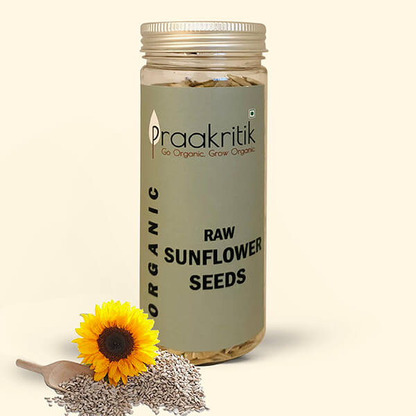 Praakritik Organic Raw Sunflower Seeds