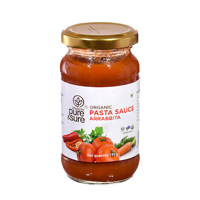 Pure & Sure ORGANIC PASTA SAUCE ARRABBIATA