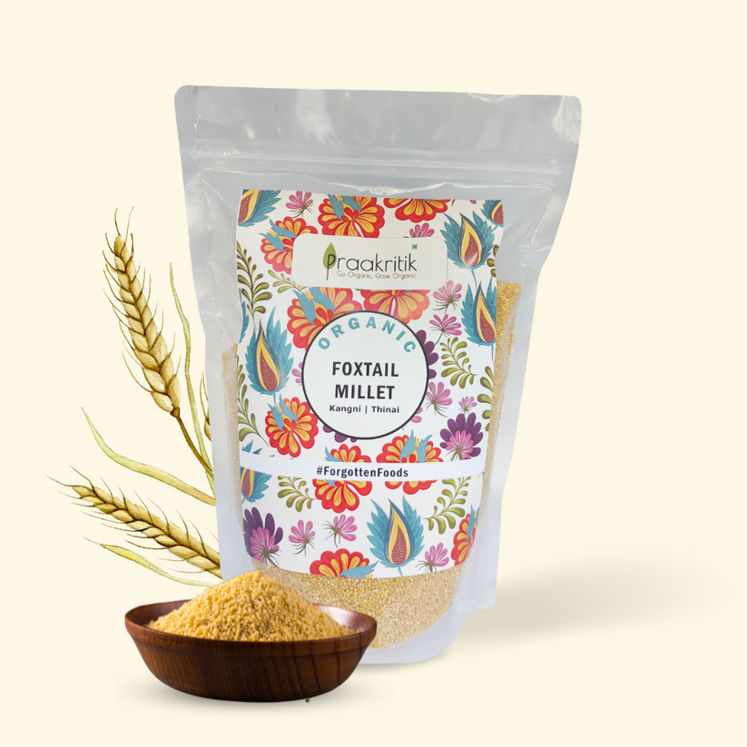Praakritik Organic FOXTAIL MILLETS (Kangani)