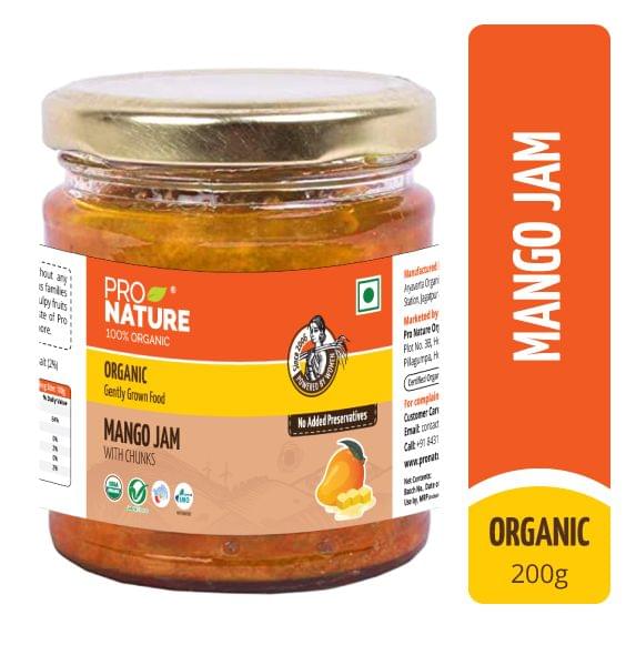 PRO NATURAL ORGANIC MANGO JAM WITH CHUNKS
