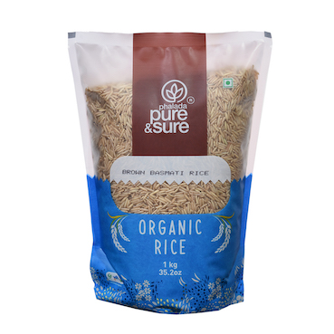 Pure & Sure ORGANIC BROWN BASMATI RICE