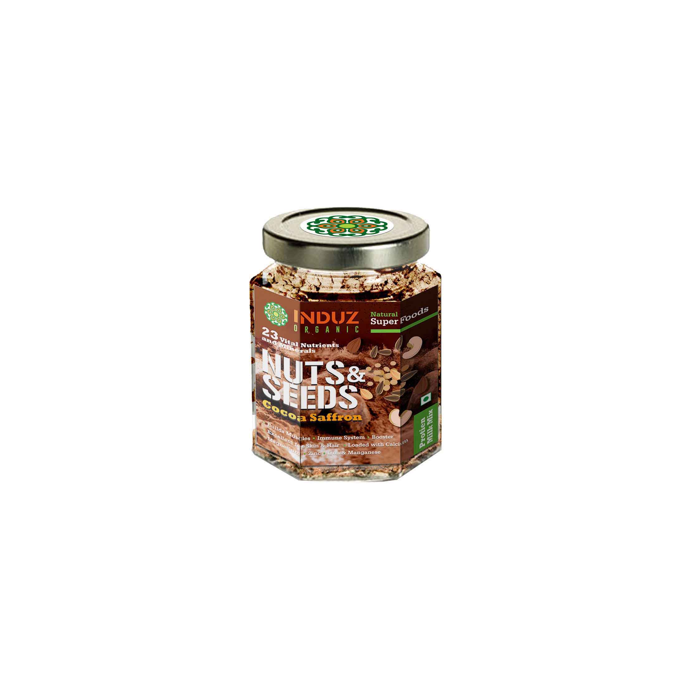 Induz Organic Nuts and Seeds Vanilla
