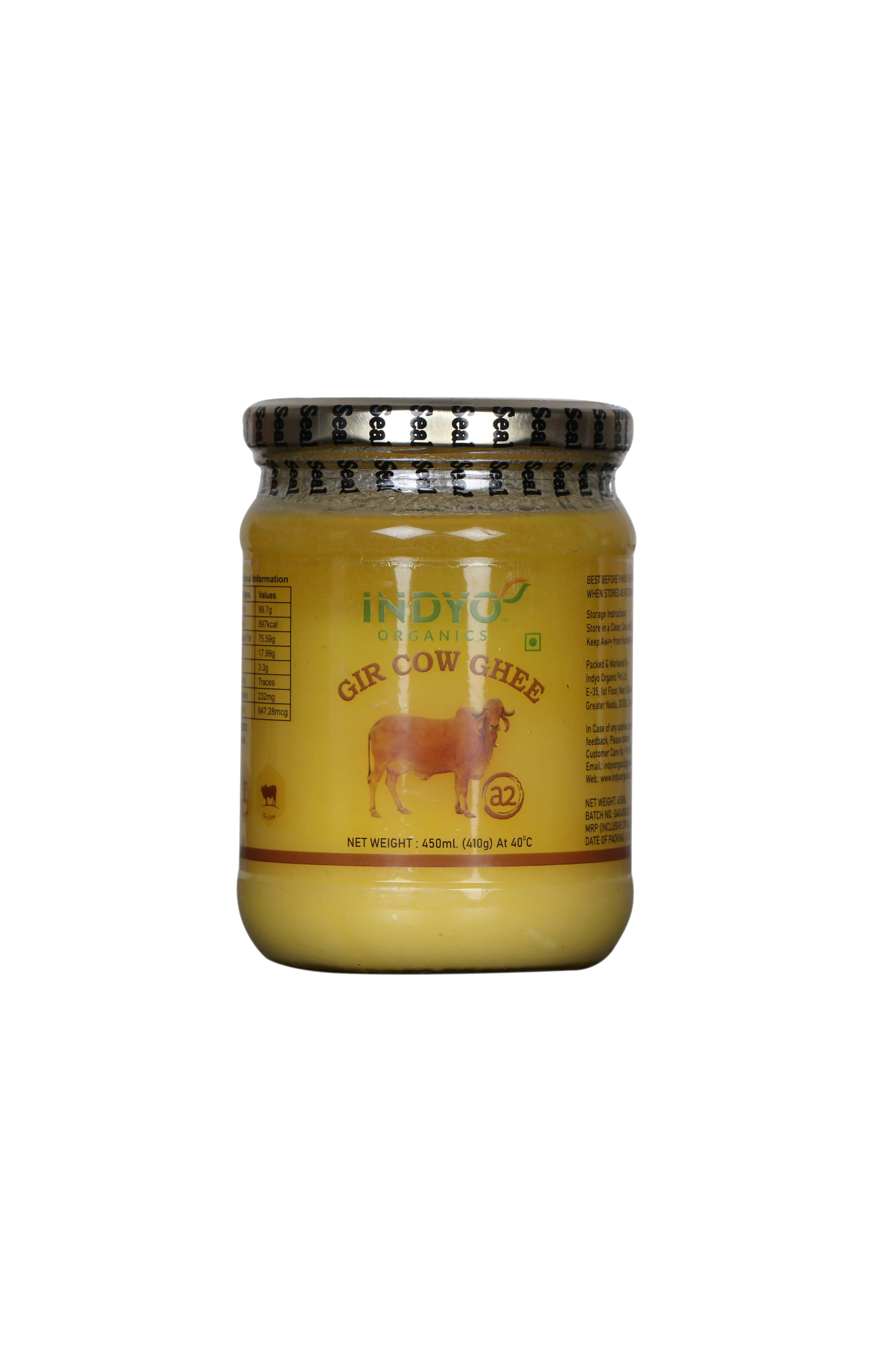 INDYO GIR COW GHEE 450ML
